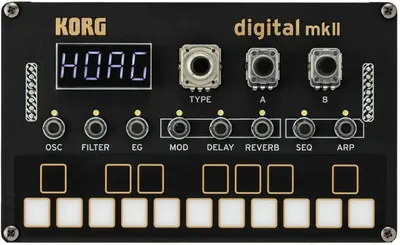 Sintetizator Korg - Nu:Tekt – NTS-1 MKII, programabil, negru