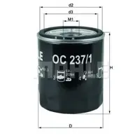 Filtru ulei MAHLE ORIGINAL OC 237 1