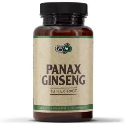 Pure Nutrition Panax Ginseng, 500 mg, 60 capsule