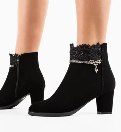 Botine dama Gail Negre
