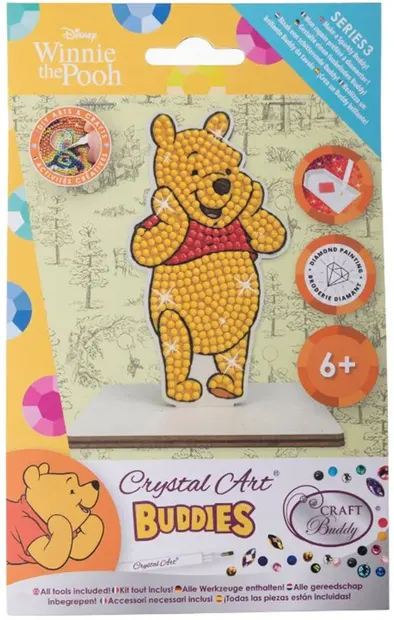 Figurină cu diamant Craft Buddy - Winnie the Pooh