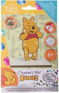 Figurină cu diamant Craft Buddy - Winnie the Pooh