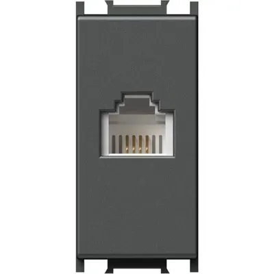 Modul priza TEL KSRJ11 6/4 1M AT, TEM Modul TEM-KM36AT-U