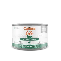 Hrana umeda pisici, Calibra Cat Life Sterilised Duck, 200 g