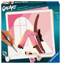 Set de pictură pe numere Ravensburger CreArt - Yoga