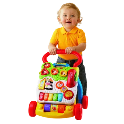 Antepremergator interactiv 2in1 Primii Pasi, in limba romana, Vtech 77012
