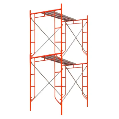 Schela circulabila din otel H4000*L1800*W900 mm cu 4 seturi de diagonale și 2 platforme