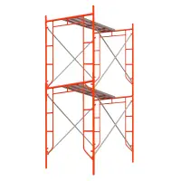 Schela circulabila din otel H4000*L1800*W900 mm cu 4 seturi de diagonale și 2 platforme