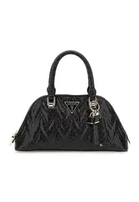 Geanta crossbody de piele ecologica cu logo Adelard