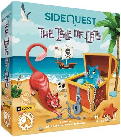 Joc de societate Side Quest: The Isle of Cats - Familial