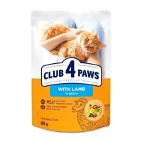 Hrana umeda premium pisici adulte, Club 4 Paws, Miel, 85 g