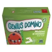 Genius domino. Multimi si numere de la 1 la 10