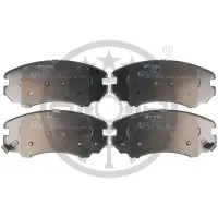 Set placute frana, frana disc OPTIMAL BP-12267