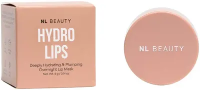 NL Beauty Mască de buze hidratantă și volumizantă peste noapte Hydro Lips, 4 g