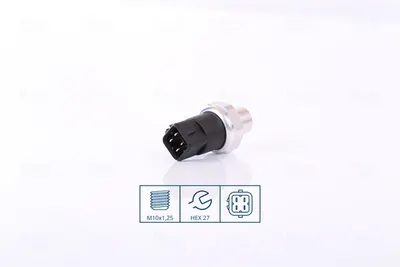 Comutator presiune aer conditionat potrivit AUDI A4 B5, A6 C5, A8 D2, ALLROAD C5; SKODA SUPERB I; VW PASSAT B5, PASSAT B5.5 1.6-6.0 03.94-03.08