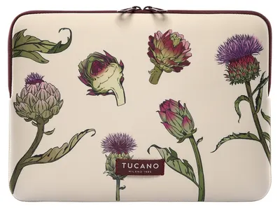 Husă pentru laptop Tucano - Schizzo, MacBook Pro 13'', Artichoke White