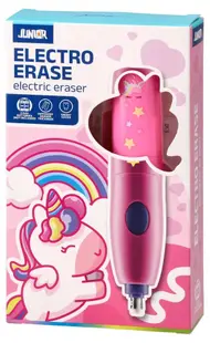 Cauciuc electric Junior - Roz cu unicorn