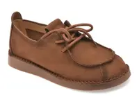 Pantofi GRYXX maro, 8820, din nabuc