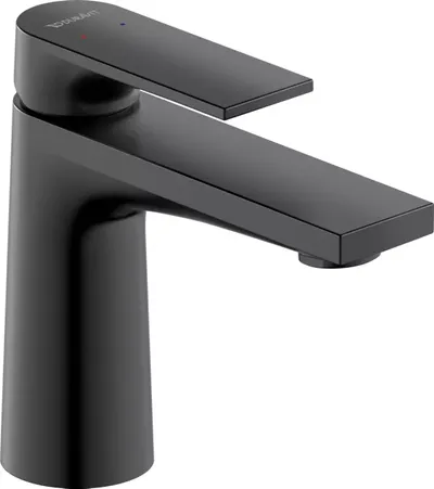 Baterie lavoar Duravit Tulum TU1010002046, marime M, cartus ceramic, monocomanda, 140 mm, Negru mat
