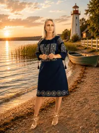 Rochie Traditionala Elodia 5 - masuri mari