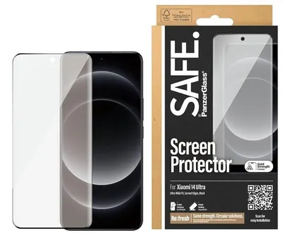 Protector de sticlă SAFE - Ultra Wide Fit, Redmi 14 Ultra, transparent