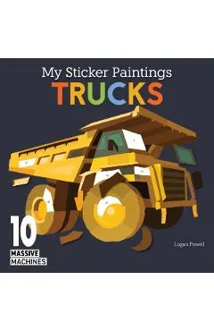 My Sticker Paintings: Trucks