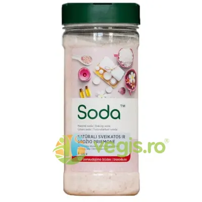 Mix pentru Baie cu Bicarbonat de Sodiu si Sare de Himalaya 500g