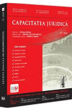Revista romana de jurisprudenta nr.1 din 2024