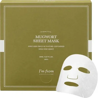 I'm From Mugwort Mască de față cu folie, 23 ml