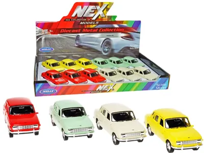 Mașină metalică Welly Nex - Wartburg, 1:34, sortiment