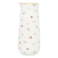 Carafă din gresie Green Gate Kylie, 700 ml, alb