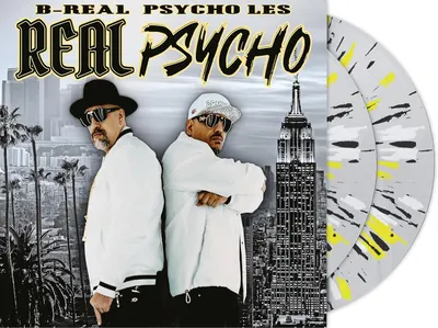 Real Psycho (Clear Black, Yellow & White Splatter Vinyl)