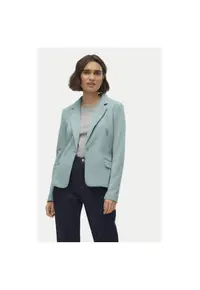 Sacou dama - 304785597 - Poliester reciclat/Viscoza - Verde - Verde