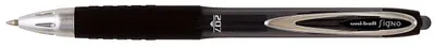 Roller gel automat Uniball Signo 207 – Negru, 0.7 mm