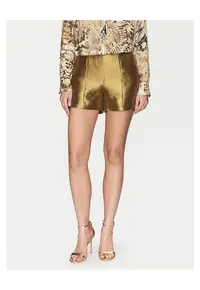 Pantaloni scurti pentru dama aurii