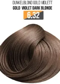 Vopsea Profesionala Fara Amoniac EVOQUE USA, Nuanta 6.32 GOLD VIOLET DARK BLONDE - Cu Ulei de Argan si 12 Aminoacizi, 100 ml - Evoque