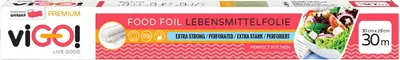 Folie de aluminiu viGO! - Premium, perforat, 30 m