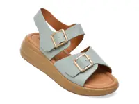 Sandale PASS COLLECTION albastre, KL60012, din piele naturala