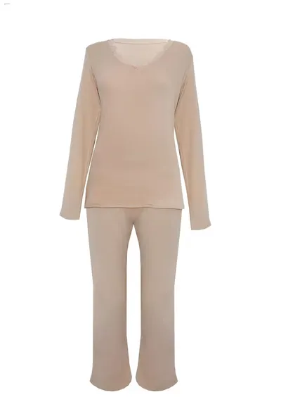 Pijama PFI131 - Bej