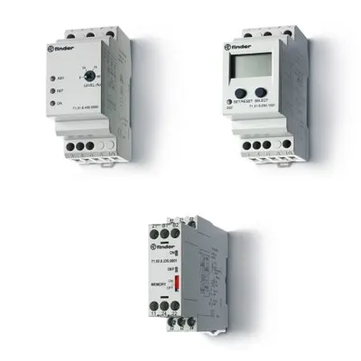 Releu de supraveghere/monitorizare și control - 2 contacte, 10 A, Cu memorarea defectului, C (contact comutator), 24 V, C.A. (50/60Hz)/C.C., Supraveghere temperatura cu termistor PTC, Functie de baza, Fara intarziere