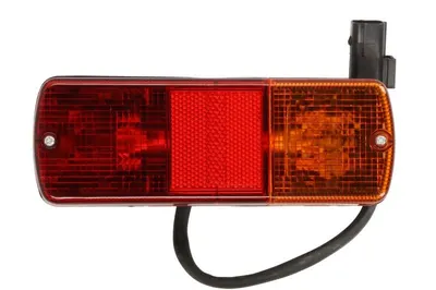 Stop spate stanga/dreapta (P21W/R5W, 12/24V, rosu/galben, cu intermitent, cu stop, lumina de parcare, cu iluminare placuta) potrivit JCB 3, 3C, 3CN