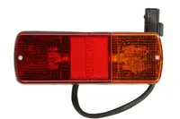 Stop spate stanga/dreapta (P21W/R5W, 12/24V, rosu/galben, cu intermitent, cu stop, lumina de parcare, cu iluminare placuta) potrivit JCB 3, 3C, 3CN