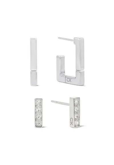 Cercei Woman’s Collection stud lung set 35000459 - Argintiu