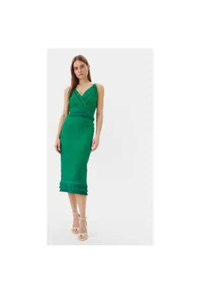 Rochie dama P25CPAB02001 - Viscoza/Poliamida - 46794 - Verde