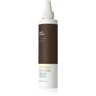milk_shake® Direct Colour balsam nuanțator pentru hidratare intensa Cold Brown 100 ml