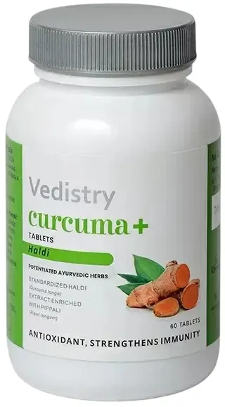Vedistry Turmeric Plus, 60 tablete, Charak Pharma