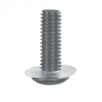 Set 8 suruburi parbriz, cu piulite de guma, argintii