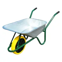 Roaba constructii Limex cu roata turnata galvanizata 100 L