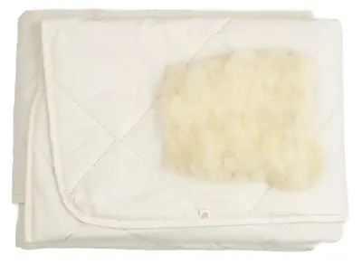 Pătură pentru copii din lână 100%. Cotton Hug - Îmbrățișarea mea de lână, 100-150 cm