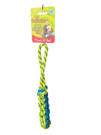 Paiatze Dog Floating Floating Rope Tpr Stripes 36 Cm